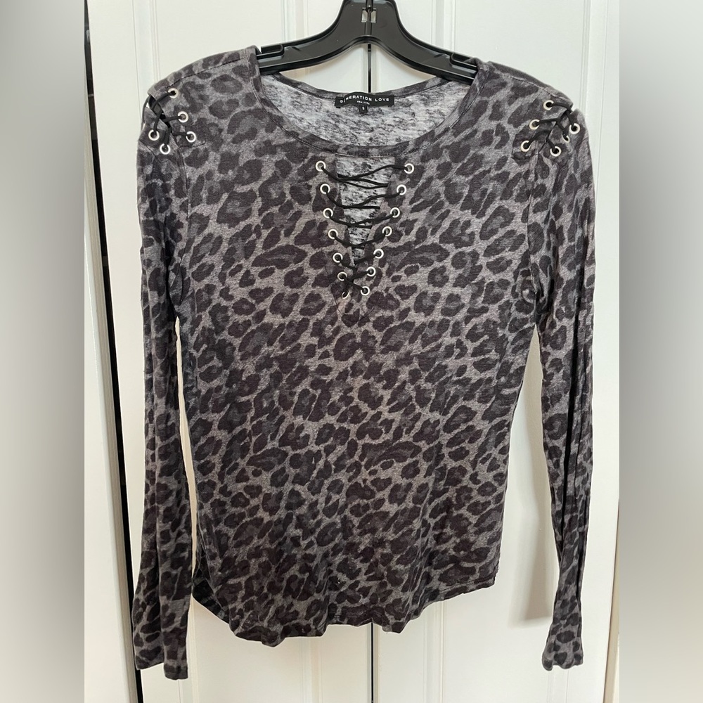 LIKE NEW Generation Love Long Sleeve Shirt-SiZe Small